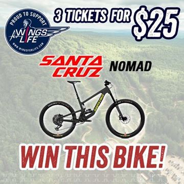 Picture of Wings for Life Bike - Multiple Raffle Tickets